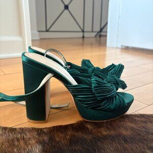 Chunky Heel Platform Sandals